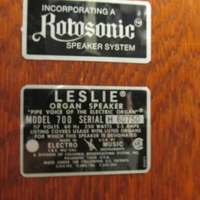 Leslie Model 700 1974 image 4