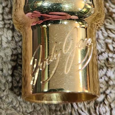 JodyJazz DV7 Tenor Sax Mouthpiece (24kt Goldplated) 2020s USA image 3