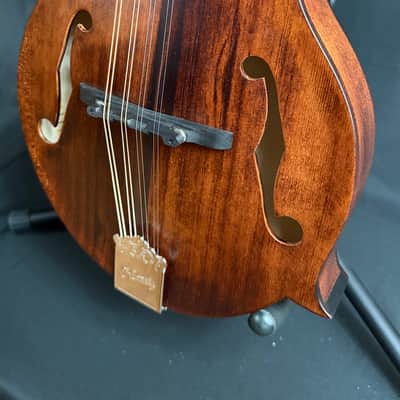Kentucky KM-606 Standard F-Style Mandolin Walnut Stain w/ Soft Case (669) image 4
