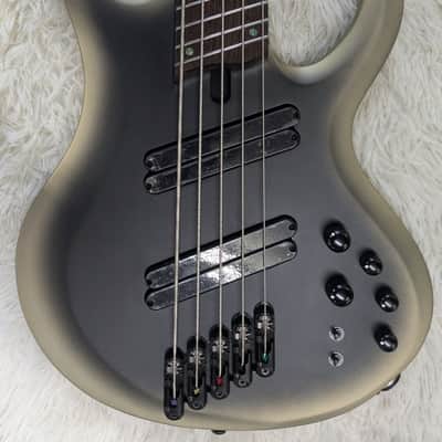 Mint Ibanez BTB605MSSOM 5-String Multi Scale Electric Bass +case, Solar Eclipse Matte image 3