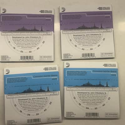 D’Addario 80/20 Bronze Mixed Lot EJ11 x2 EJ12 x2 image 2
