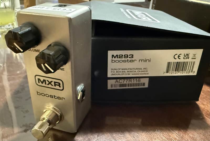 MXR M293 Booster Mini 2017 - Present - Silver image 1