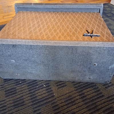 Silvertone Model 1432 10-Watt 1x12 Guitar Combo 1960s - Gray with White Grille image 17