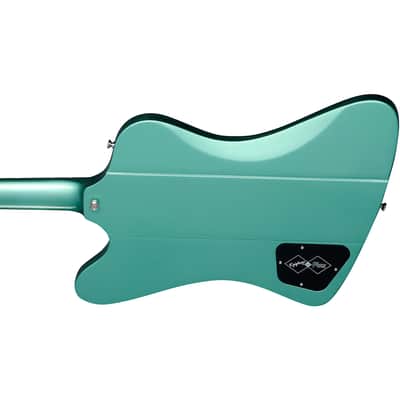 Epiphone 1963 Firebird I Electric Guitar Inverness Green w case image 5