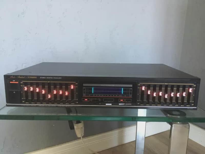 Fisher EQ-876 Stereo Graphic Equalizer – Vintage Hi-Fi image 1