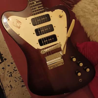 Gibson Firebird lll non reverse 1967 - Tobacco sunburst image 13