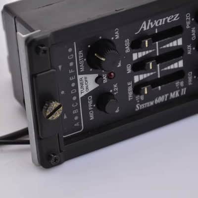 Alvarez 600T MKⅡ Acoustic Guitar Preamp EQ Equalizer Pickup image 2