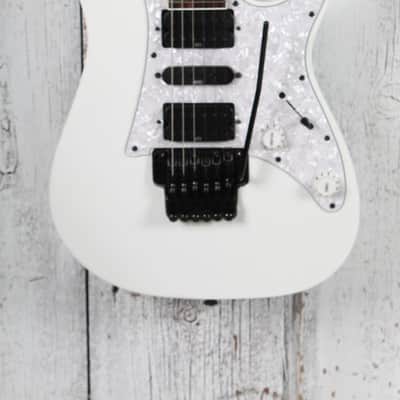 Ibanez RG Series RG350DX Solid Body Electric Guitar White Finish image 1