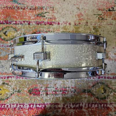 Ludwig Jazz Combo 13x3" Silver Sparkle 6-Lug Piccolo Snare - Granitone Interior image 9