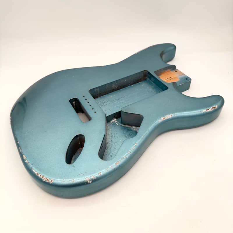 MJT Stratocaster Body Alder Ice Blue Relic Nitro mjt6700 image 1