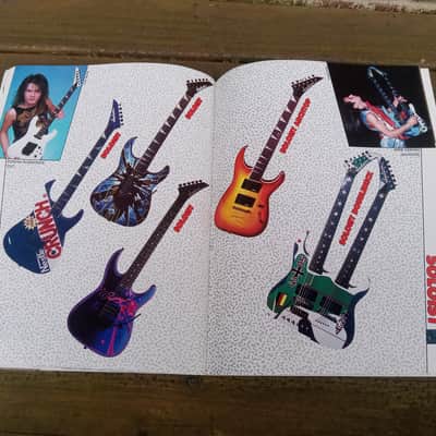 Vintage 1990 - 1991 Charvel, Charvette, Jackson Full Color Catalog! Rare, Original Case Candy, Paperwork! image 21