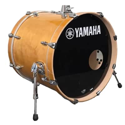 Used Yamaha Stage Custom Birch Bass Drum 20x17 Natural Wood - Very Good image 1