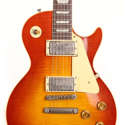 Gibson Custom Shop 1959 Les Paul Murphy Lab Ultra Light Aged Sunrise Teaburst image 4