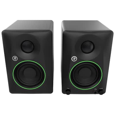 Mackie CR3.5 3.5" Powered Studio Monitor Speakers Pair w Tone Control image 5