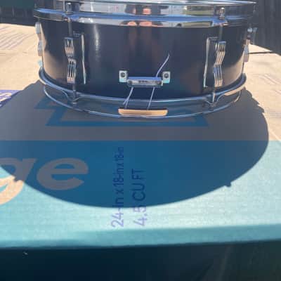 Ludwig No. 491 Pioneer 5x14" 6-Lug Snare Drum with Keystone Badge 1968 - Blue Duco Lacquer image 9
