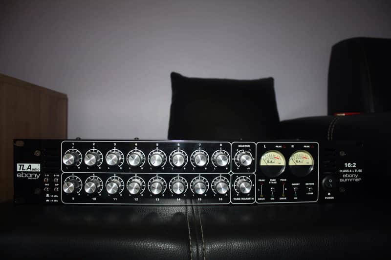 TL Audio A4 Ebony Series Class A + Tube 16x2 Summing Mixer image 2
