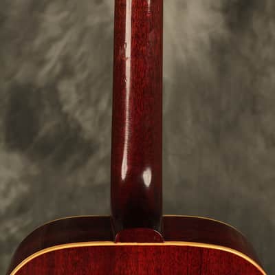 1966 Gibson B-45-12 string Dreadnought flattop acoustic Cherry Sunburst image 23