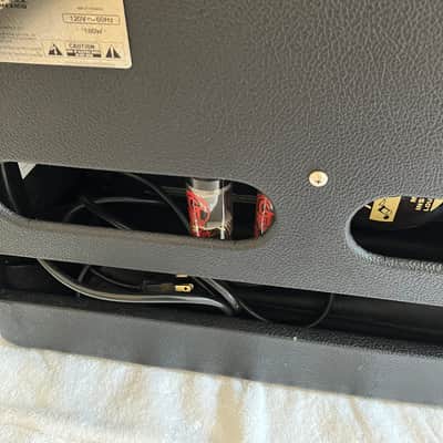 Fender Fender Hot Rod Deluxe 40W Tube Combo – Cover + Footswitch Circa 2000 to 2008 - Black Tolex with Silver and Grey Grill image 13