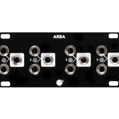 Plum Audio ARBA - 1U Quad VCA / Limiter / Soft Clipper / Distortion - Silver image 1
