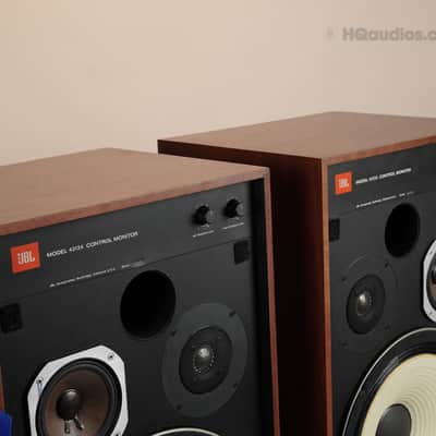 JBL 4312A Control Monitor Speakers Pair – Restored Walnut Cabinets – 1 Year Warranty image 8