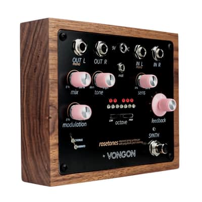 Immagine Vongon Rosetones Resonant String Synthesizer Effect Pedal - 4