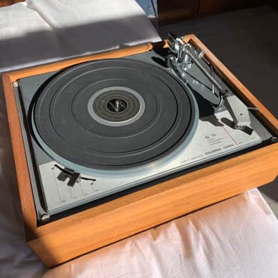 GL75 Goldring Lenco Turntable 1969 (Made in Switzerland; Serviced) image 1