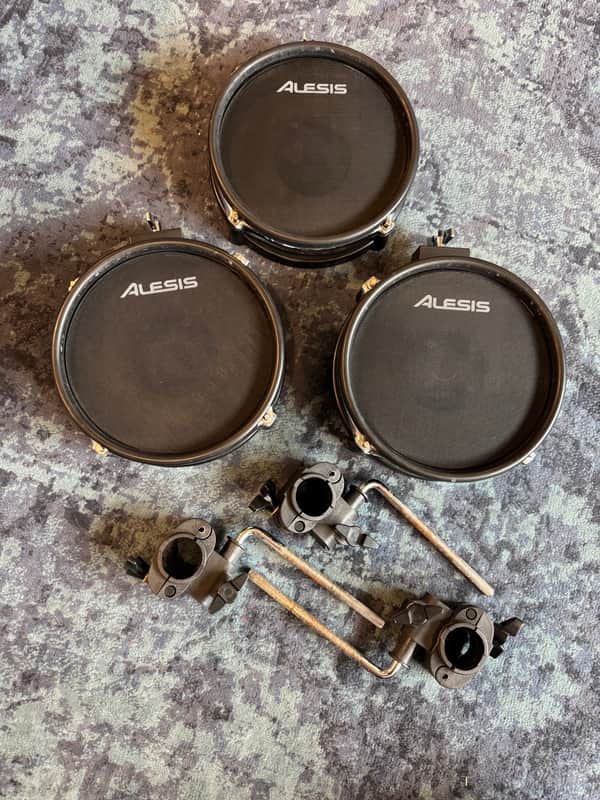 Alesis Crimson Tom Control Pads With Clamps image 1
