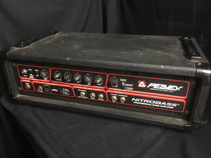 Peavey Nitrobass 400-Watt Professional Bass Amplifier Head | Reverb