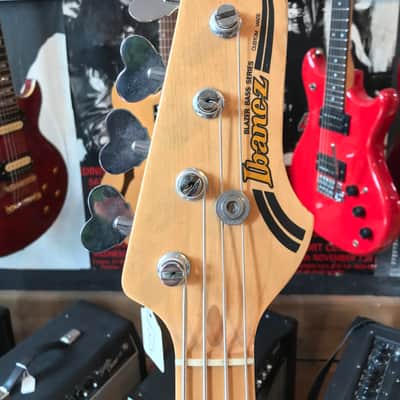 Ibanez Blazer Bass Series Fretless 1982 Natural image 3
