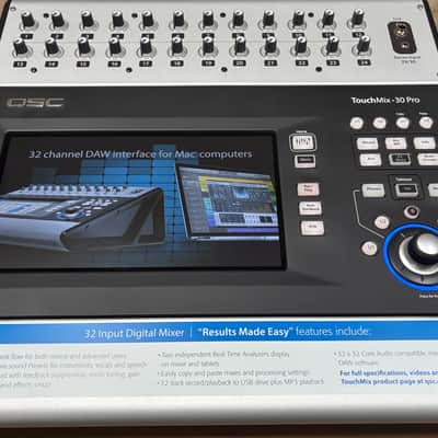 QSC TouchMix-30 Pro Touch Screen Compact Digital Mixer image 8