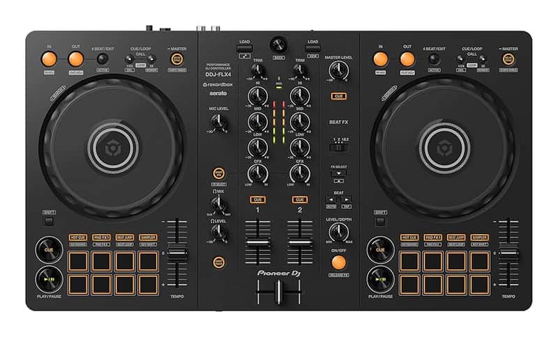 Pioneer DDJ-FLX4 2-Channel DJ Controller - Graphite image 1