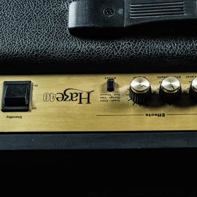 2009 Marshall MHZ40C Haze 40 2-Channel 40-Watt 1x12" Guitar Combo black image 3