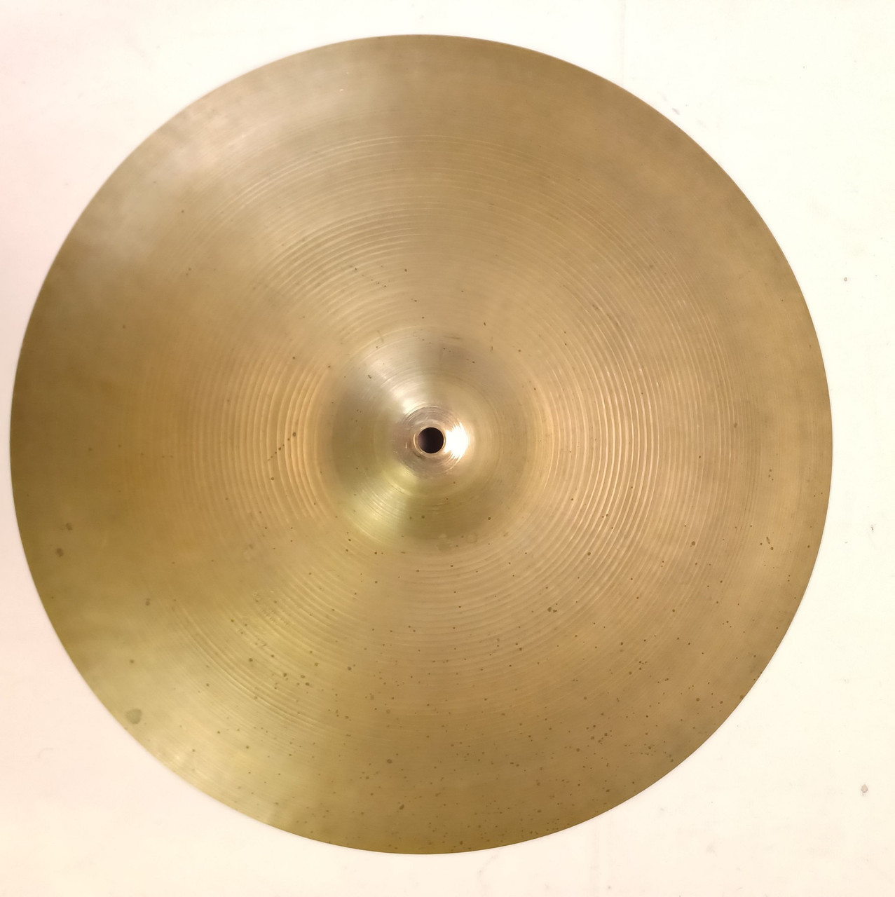 Zildjian 15"918 50s Hi-Hat Cymbal Paper-Thin Avedis USA Vintage B20 Bronze Crash — main photograph