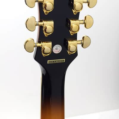 Epiphone EJ-200CE Jumbo Cutaway Acoustic-Electric Guitar - Vintage Sunburst image 11