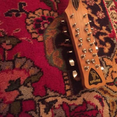Shergold  Left Handed 12 String  Custom Masquerader 1986 Tobacco Burst image 5