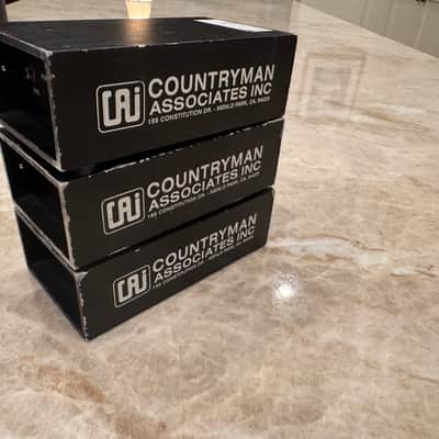 Three Countryman Type 85 Compact Active DI Boxes image 2