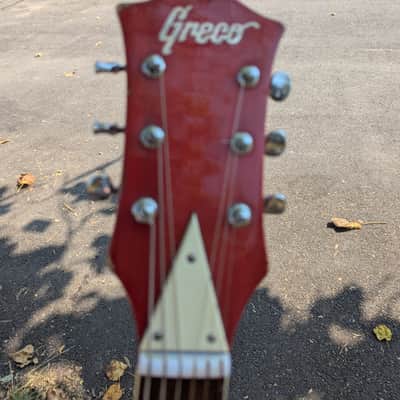 Greco EG-135 Hollowbody Guitar 60s - Cherry Red image 18