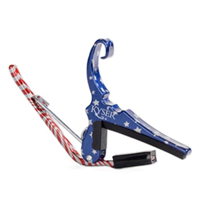 Kyser Quick Change 6-String Capo - Stars & Stripes image 1