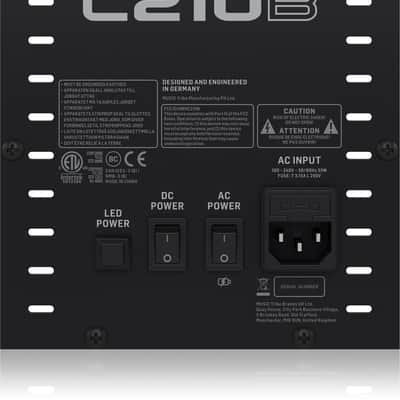 BEHRINGER C210B IMPIANTO COLONNA A BATTERIA LED-SHOW DSP TELECOMANDO SUBWOOFER-8" 4 x 2.5" 3CH BLUETOOTH MP3 USB SD/MMC 160W image 6