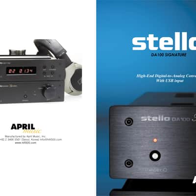 April Music Stello DA100 Signature 2000's - Black image 12