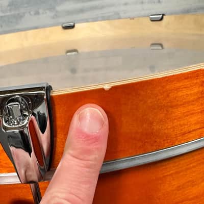 Used Yamaha Stage Custom Birch Bass Drum 22x17 Honey Amber - Very Good image 5
