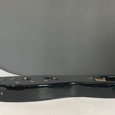 1980's Japan Charvel Jackson Model 2B P & J Black Bass Guitar Body image 19
