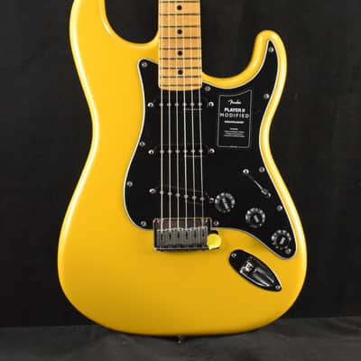 Mint Fender Player II Modified Stratocaster Sunshine Yellow Maple Fingerboard imagen 1