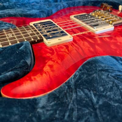 PRS Santana Retro - Blood Orange image 2