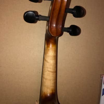 Brand new Intermediate Violin 3/4 Size Do-It-Yourself Kit(w/tailpiece, strings, bridge) French Polished image 6