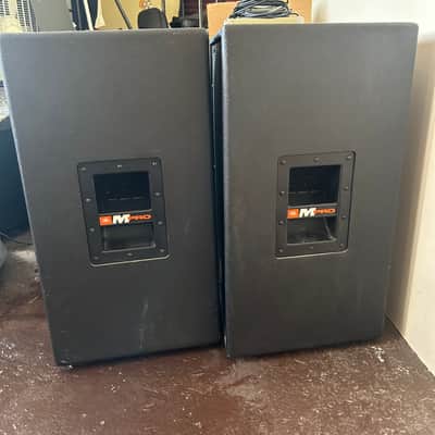 2 JBL Mpro mp415 speakers 2000s - Black image 3