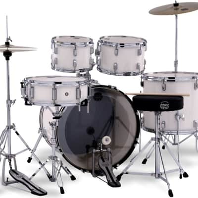 Mapex CM5294FT Comet 5-Piece Complete Acoustic Drum Set, White