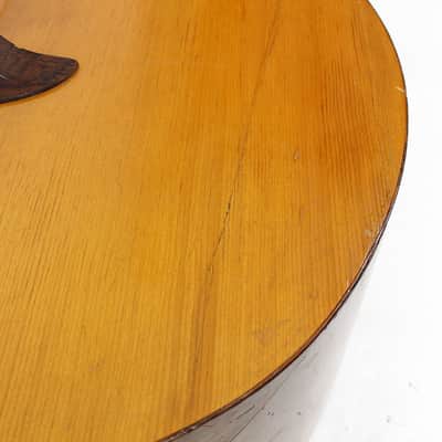 Vintage 1972 Ernie Ball Earthwood Acoustic Bass Guitar Natural Finish image 14