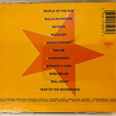 Rage Against The Machine Evil Empire CD album Bulls On Parade image 6