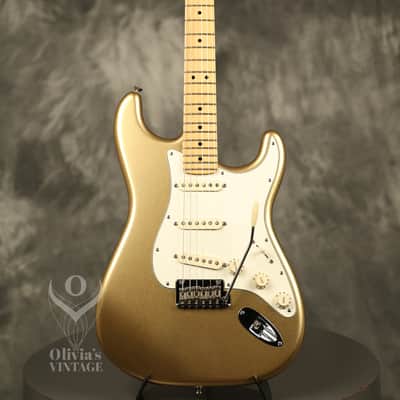 2014 Fender 60th Anniversary American Standard Stratocaster Aztec Gold image 2